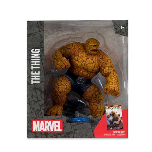 Marvel Wave 4 The Thing Fantastic Four #642 1:10 Scale Posed Figure with Scene