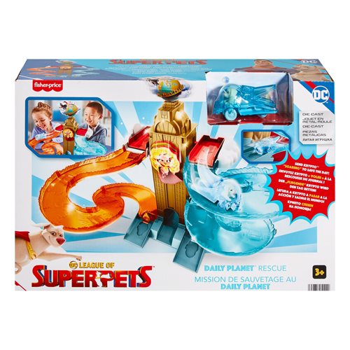 Fisher-Price DC League of Super-Pets Daily Planet Rescue Playset