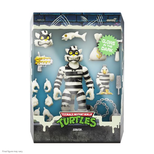 Teenage Mutant Ninja Turtles Ultimates Scratch (Glow-in-the-Dark) 7-Inch Action Figure