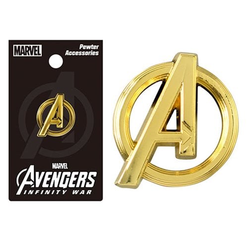 Monogram Marvel Avengers Infinity War Avengers Logo Lapel Pin