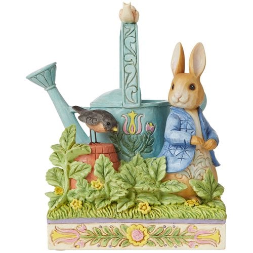Beatrix Potter Peter Rabbit with Watering Can by Jim Shore Statue