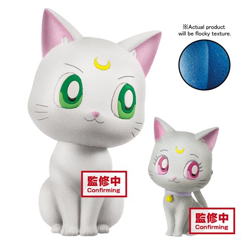 Sailor Moon Eternal Fluffy Puffy Artemis and Diana Ver.B Statues