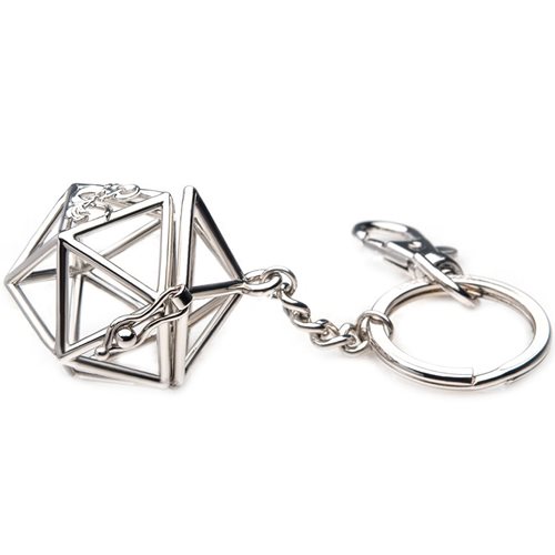 Dungeons & Dragons Magnetic Dice Holder Key Chain