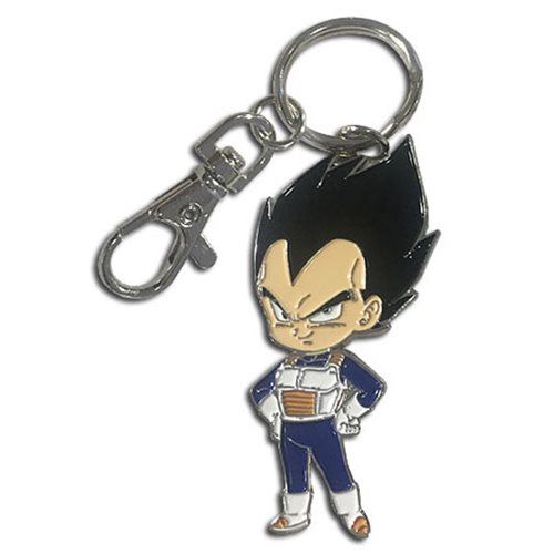Dragon Ball Super SD Vegeta Metal Key Chain