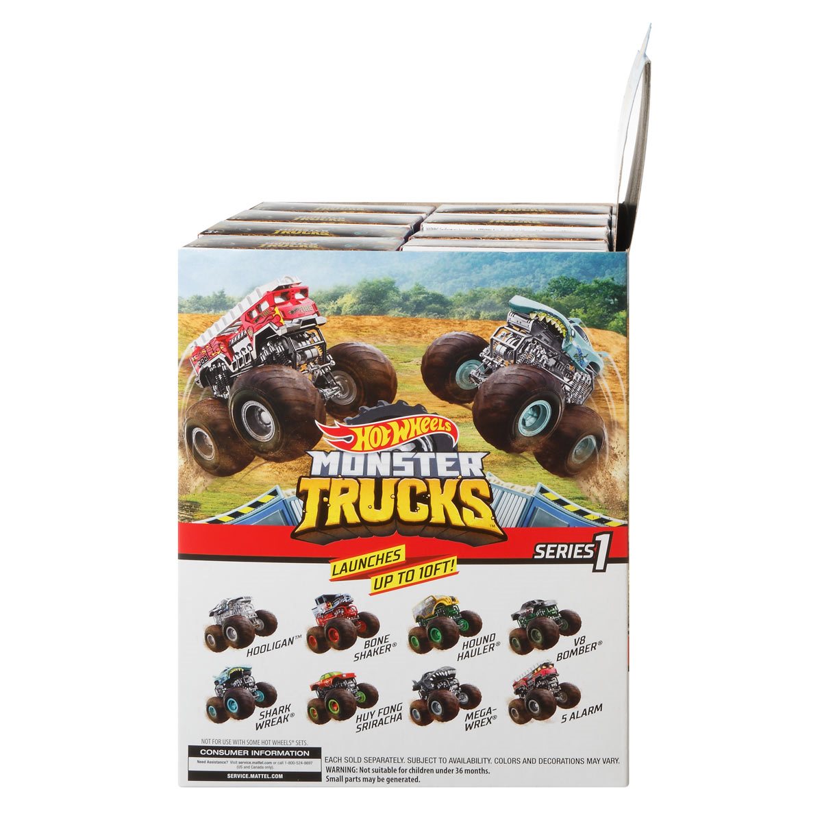 Hot Wheels Monster Trucks Mystery Blind Box (Styles May Vary