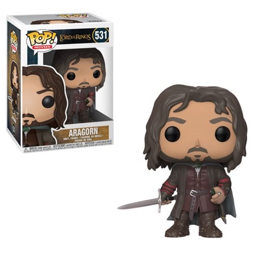 The Lord of the Rings Aragorn Pop! Vinyl Figure #531, Not Mint