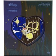The Princess and the Frog Ray and Evangline 3-Inch Collector Box Enamel Pin