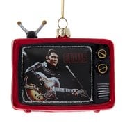 Elvis Presley Television 3 1/2-Inch Glass Ornament