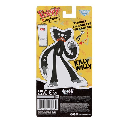 Poppy Playtime Wave 1 4 1/2-Inch Bendable Figure Case of 6