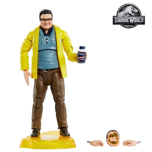 Jurassic Park Dennis Nedry 6-Inch Scale Amber Collection Action Figure