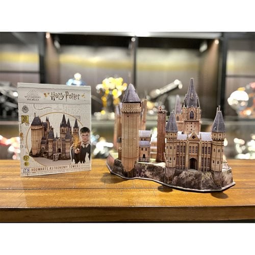 Harry Potter Hogwarts Astronomy Tower 3D Model Puzzle Kit
