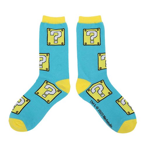 Super Mario Bros. Icons Crew Sock 5-Pack
