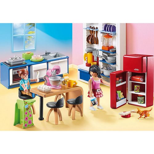 Playmobil 70206 Dollhouse Family Kitchen