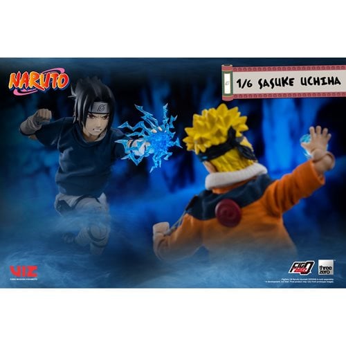 Naruto FigZero Sasuke Uchiha 1/6 Scale Collectible Figure – Replay