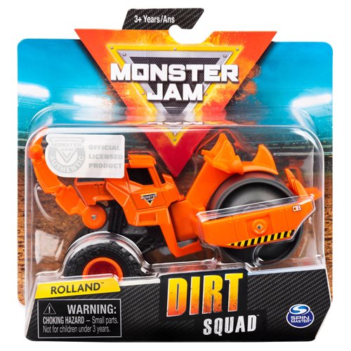 Monster Jam Dirt Squad Monster Trucks 1:64 Scale Case