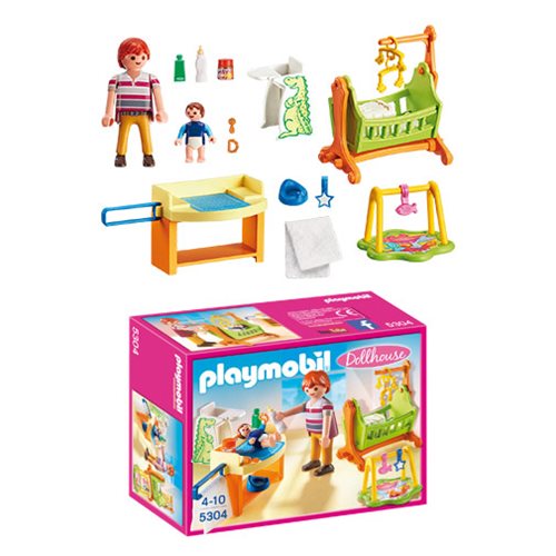 Playmobil 5304 Baby with Cradle - Entertainment Earth