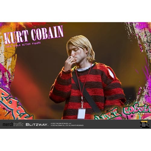 Kurt Cobain 1:6 Scale Action Figure
