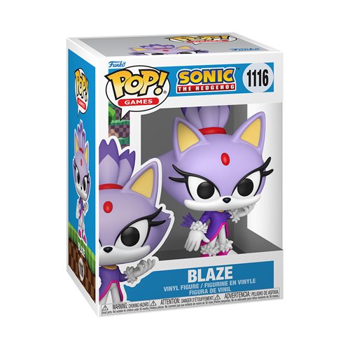 Sonic the Hedgehog Blaze the Cat Funko Pop! Vinyl Figure #1116