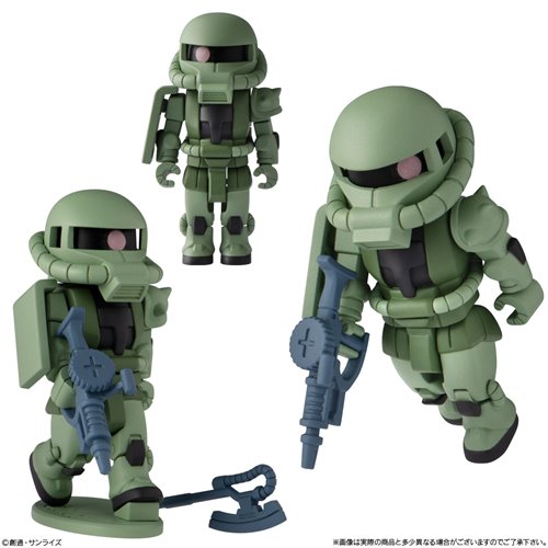 Mobile Suit Gundam Bit Lot Mini-Figure Case of 10