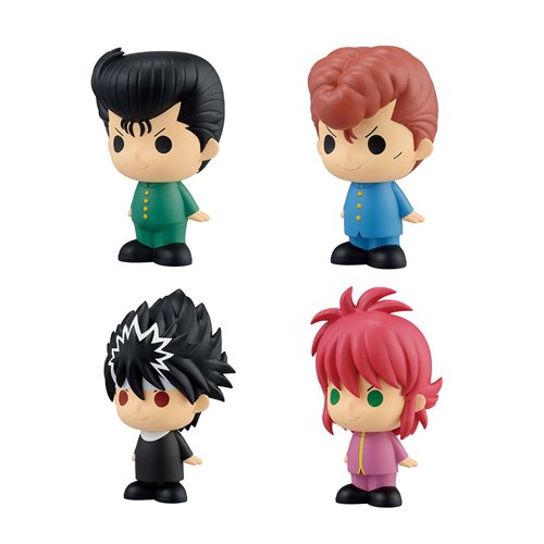 Yu Yu Hakusho Sofvichu Series Ichibansho Statue Case of 4