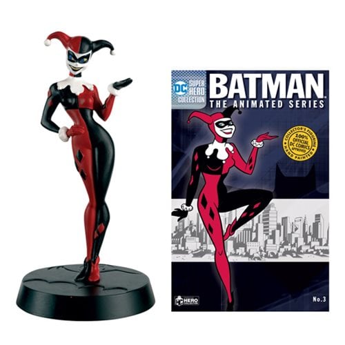 DC Batman: The Animated Series Harley Quinn Figure with Collector Magazine #3