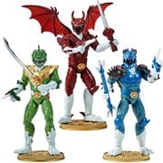 Godzilla vs. Mighty Morphin Power Rangers Wave 1 Action Figure Set of 3