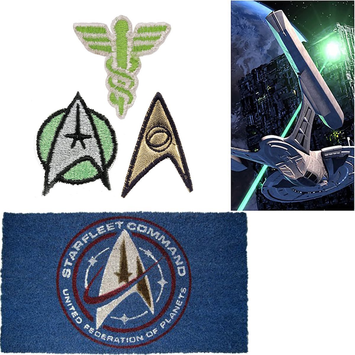 Star Trek Romulan Insignia Badge Patch Uniform Logo ~ LARGE 