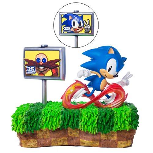 Sonic The Hedgehog 25th Anniversary Diorama Statue