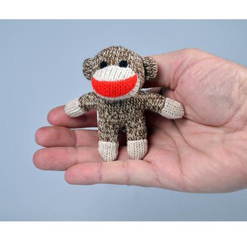 World's Smallest Sock Monkey Plush