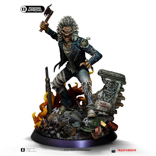 Iron Maiden Eddie 50th Anniversary 1:10 Art Scale Limited Edition Statue