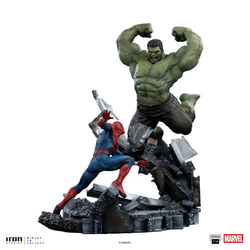 Spider-Man: Brand New Day Spider-Man vs Hulk 1:10 Art Scale Limited Edition Statue
