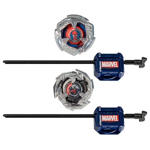 Beyblade X Marvel Collab Spider-Man 3-60F vs. Venom 3-80N Multipack Set