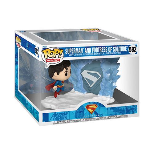 Superman (2025 Movie) Superman and Fortress of Solitude Wave 2 Funko Pop! Moment #582