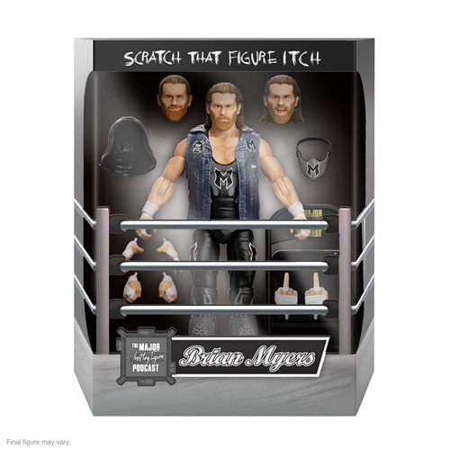 Major Wrestling Podcast Ultimates Brian Myers 2 7-Inch Action Figure