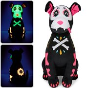 Día de los Muertos Dog Glow-in-the-Dark 13-Inch Plush