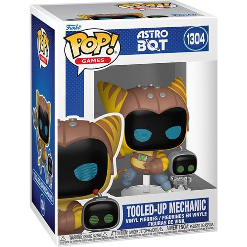 Astro Bot TU Mechanic Funko Pop! Vinyl Figure with Buddy
