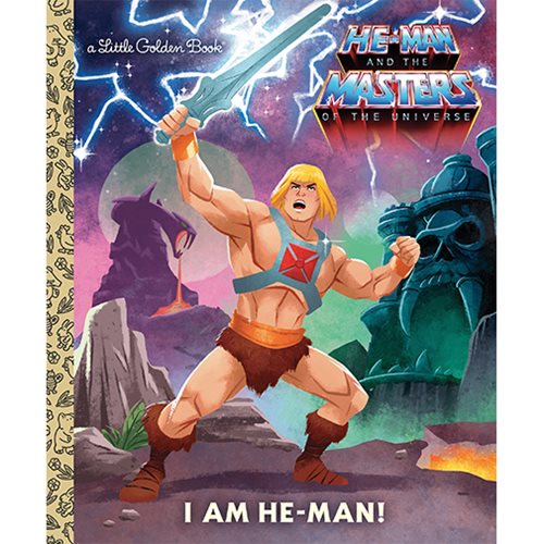 Masters of the Universe I Am He-Man! Little Golden Book