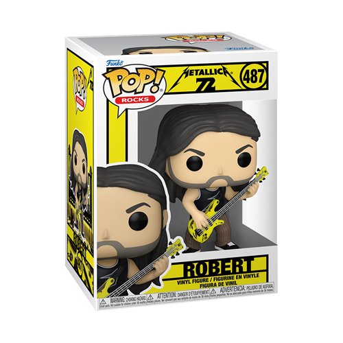 Metallica Robert Trujillo (72S) Funko Pop! Vinyl Figure