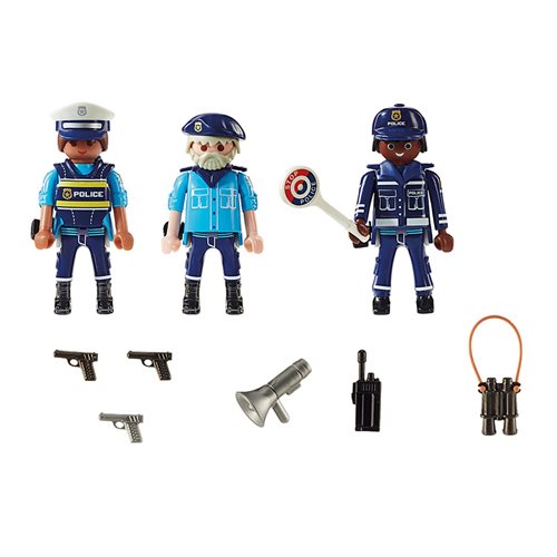 Playmobil 70669 Police Figure Set, Not Mint