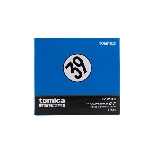 Tomica Limited Vintage Prince Skyline GT 1964 Japan Grand Prix No. 39 1:64 Scale Die-Cast Metal Vehi