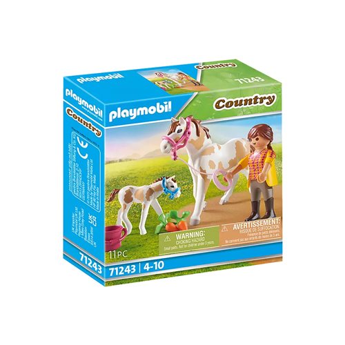 Playmobil 71243 World of Horses Horse with Foal