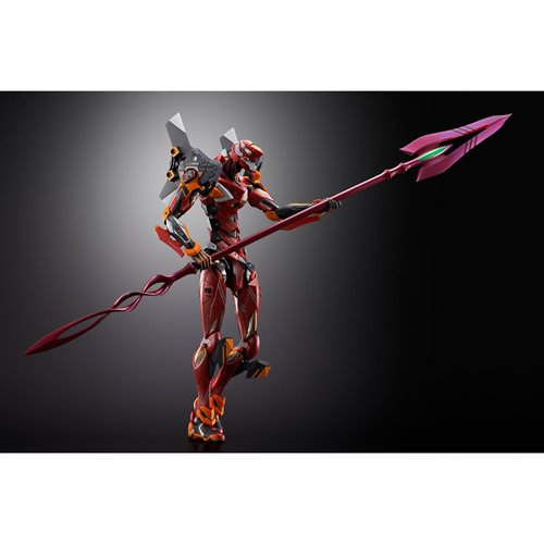 Evangelion Model-02 with the Spear of Cassius 30th Anniversary Metal Build Action Figure