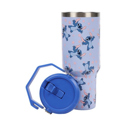 Lilo & Stitch All Over Print 40 oz. Stainless Steel Tumbler with Handle