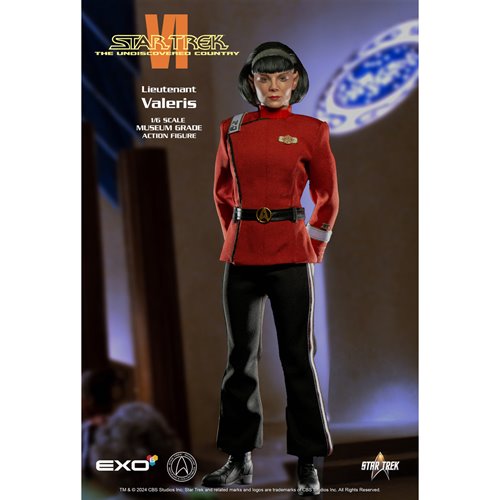 Star Trek VI: The Undiscovered Country Lieutenant Valeris 1:6 Scale Action Figure