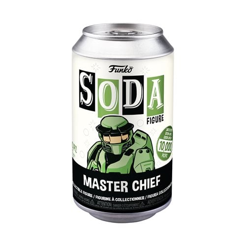 Halo Master Chief Soda Vinyl Figure