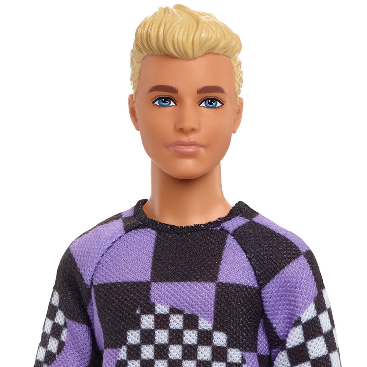omvang speer Vooruitgang Barbie Ken Fashionista Doll #191 with Checkered Sweater