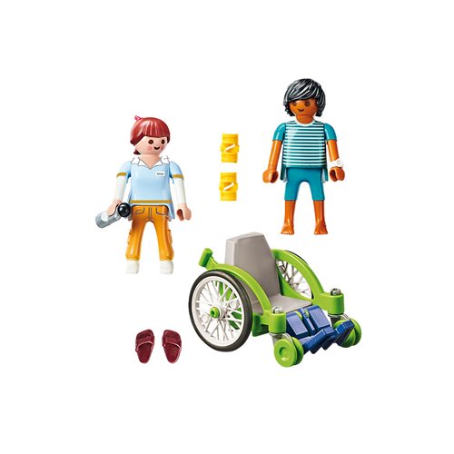 Playmobil 70193 Hospital Patient in Wheelchair