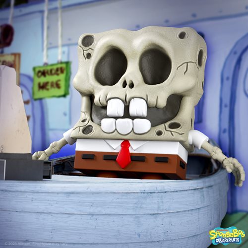 SpongeBob SquarePants Ultimates SpongeBob (Skull Head) 7-Inch Action Figure
