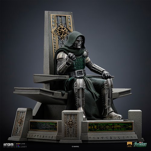 Avengers: Doomsday Doctor Doom on Throne 1:10 Art Scale Limited Edition Statue