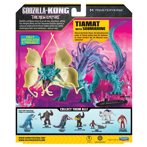 Godzilla x Kong: The New Empire Movie Monster Wave 3 6-Inch Basic Action Figure Case of 5